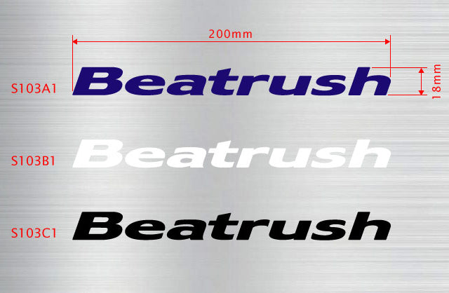 LAILE BEATRUSH BEATRUSH TYPE-A STICKER WHITE S103B1