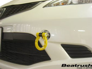 LAILE BEATRUSH FRONT TOW HOOK YELLOW For CR-Z ZF1 FIT RS GE8 INSIGHT ZE2 S104206TF-FS
