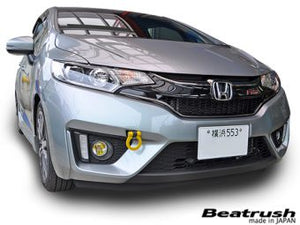 LAILE BEATRUSH FRONT TOW HOOK YELLOW For HONDA FIT RS GK5 S104208TF-FS