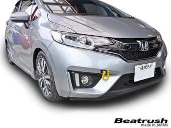LAILE BEATRUSH FRONT TOW HOOK YELLOW For HONDA FIT RS GK5 S104208TF-FS