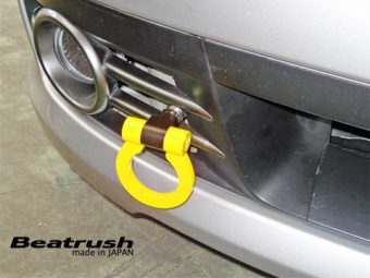 LAILE BEATRUSH FRONT TOW HOOK YELLOW For SUBARU IMPREZA WRX STi GRB GVB S106020TF-FS