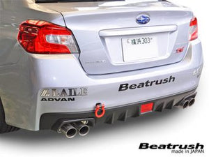 LAILE BEATRUSH REAR TOW HOOK RED For SUBARU WRX STi VAB S106024TF-RSA