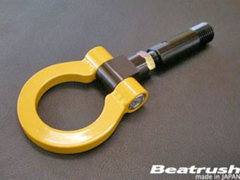 LAILE BEATRUSH FRONT TOW HOOK YELLOW For COLT RALLIART Ver R Z27AG ROADSTER NCEC S105084TF-FS