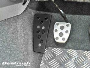 LAILE BEATRUSH DRIVER'S FOOTREST BLACK For SUBARU WRX STi VAB S46024DRK