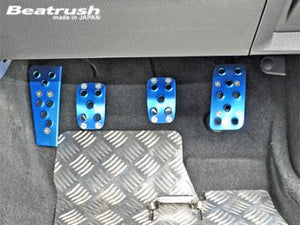 LAILE BEATRUSH FOOT PEDAL SET BLUE For SUBARU WRX STi VAB S46024PS-AB