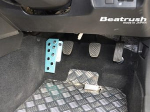 LAILE BEATRUSH DRIVER'S FOOTREST SILVER For TOYOTA 86 ZN6 SUBARU BRZ ZC6 S46400DRS