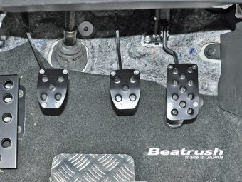 LAILE BEATRUSH PEDAL SET BLACK FOR SUBARU BRZ ZD8  S46400PS-AK