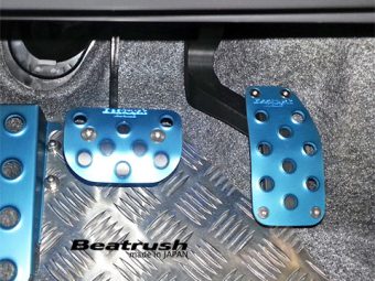LAILE BEATRUSH FOOT PEDAL SET BLACK For WAGON-R STINGRAY MH34S HUSTLER MR41S MR31S S48906PS-AK