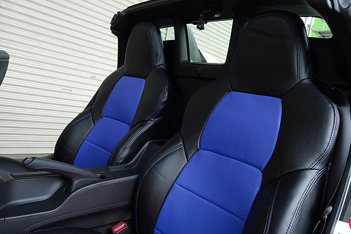 AUTOWEAR SEAT COVER BLACK BLUE FOR HONDA S660 JW5 1921-BKBL