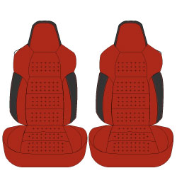 AUTOWEAR SEAT COVER RED FOR HONDA S660 JW5 1921-RD