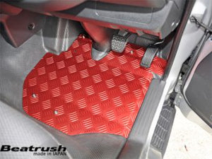 LAILE BEATRUSH FLOOR PANEL DRIVER AND PASSENGER SET SILVER For HIACE VAN TRH200V S71800FPSS