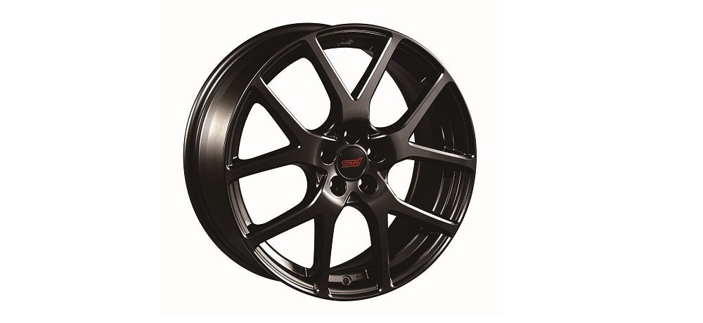 STI ALUMINUM WHEEL 18 inch (BLACK)  For IMPREZA 4DooR (GK) SG217FL120