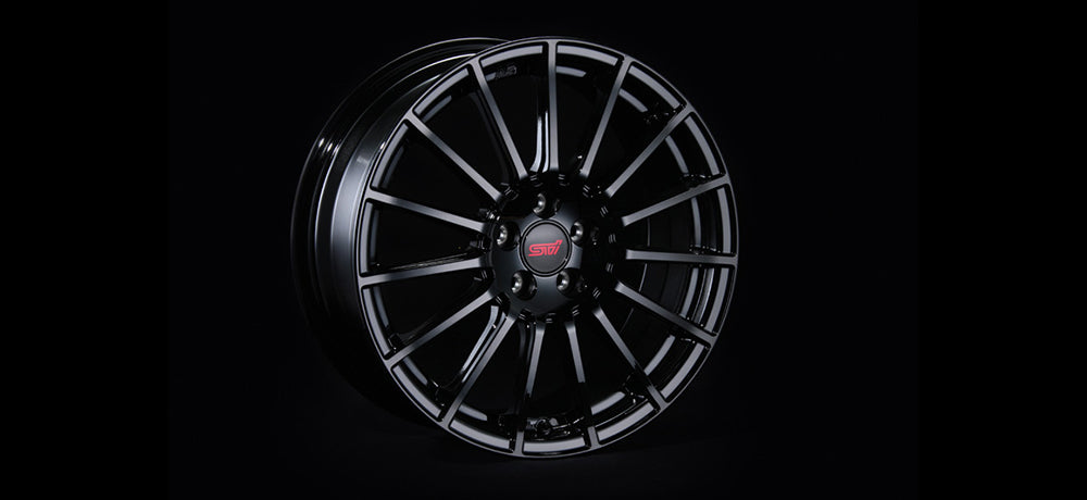 STI WHEEL 18 inch (BLACK) For FORESTER (SJ) SG217SG020