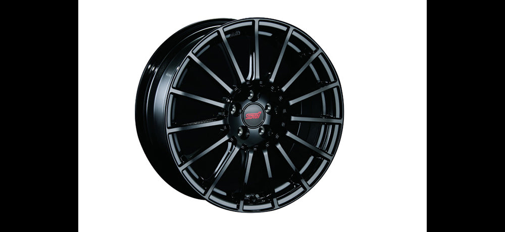 legacyBRZ STI sports ホイール　4/4 STI WHEEL 18 inch (BLACK) For LEGACY B4 (BN) SG217VA120 - Black