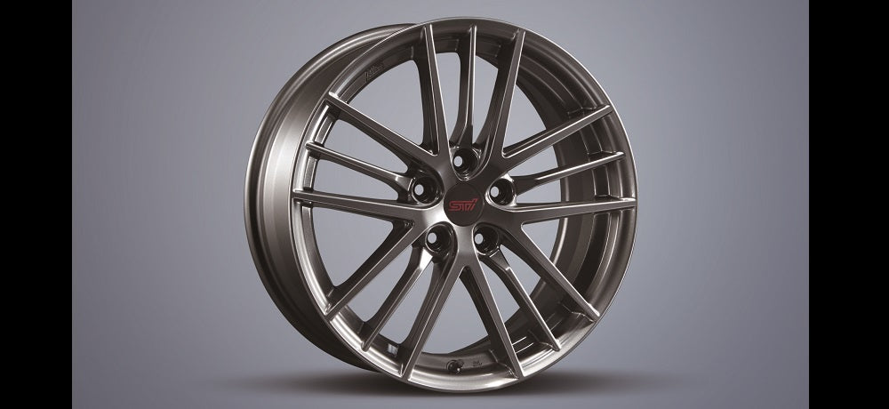 STI WHEEL 18x7.5J 55 5-114.3 GUNMETAL For SUBARU LEVORG VN SG217VC010