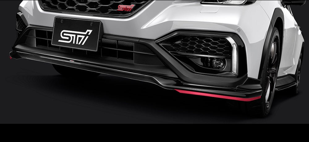 STI FRONT UNDER SPOILER BLACK FOR WRX S4(VB) SG517VC010 - Black 