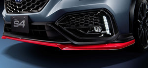 STI FRONT UNDER SPOILER CHERRY RED FOR WRX S4(VB) SG517VC020