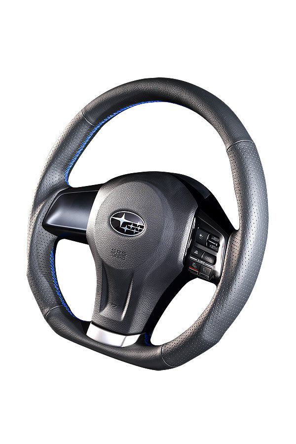 DAMD STEERING WHEEL  For SUBARU XV GJ GP (A ~ D) 11/12 ~ SS360-D Gray stitching