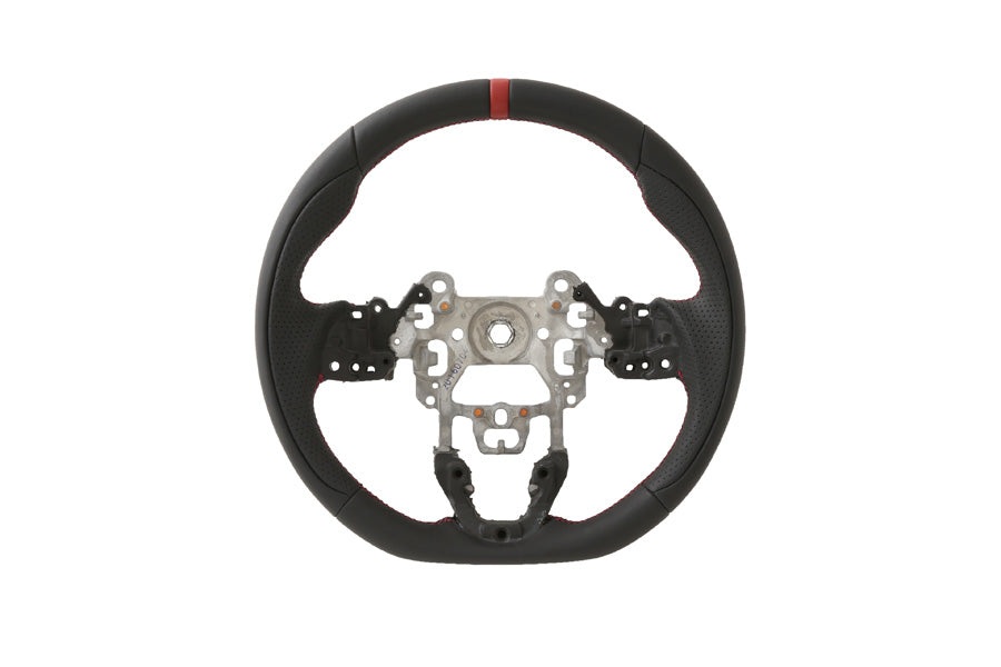 DAMD STEERING WHEEL  For MAZDA DEMIO DJ 14.9~16.10 SS360-M Nappa leather