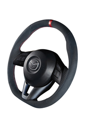 DAMD STEERING WHEEL  For MAZDA CX-3 DK 15.2~16.10 SS360-M Ultra suede