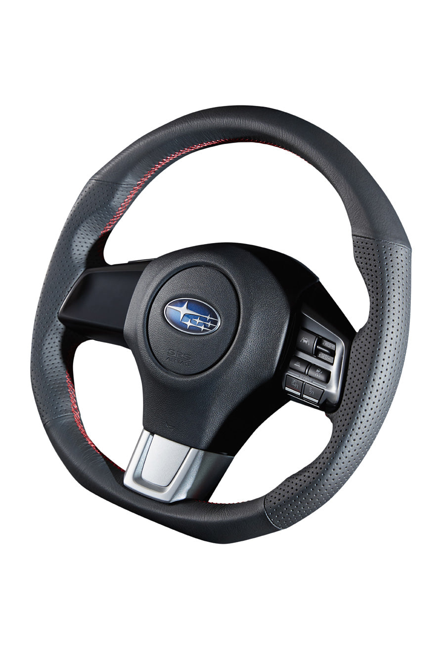 DAMD STEERING WHEEL  For SUBARU LEVORG VMG VM4 (A~) 14/6~ SS360-RX Red Stitch