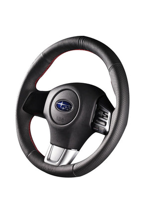 DAMD NARROW STEERING WHEEL  For SUBARU WRX S4 / STI VAB VAG (A~) 14/8~ SS360-RS Red Stitch
