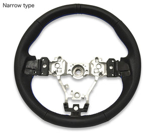 DAMD NARROW STEERING WHEEL  For SUBARU WRX S4 / STI VAB VAG (A~) 14/8~ SS360-RS Red Stitch