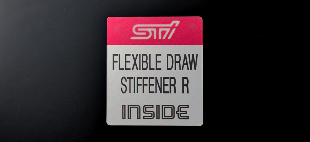 STI FLEXIBLE DRAW STIFFENER RR FOR SUBARU CROSSTREK GU ST20168G2000