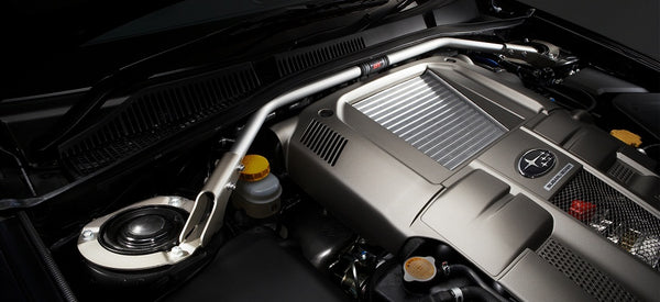 STI FLEXIBLE TOWER BAR F For LEGACY B4 (BL) ST2050221011 - Black