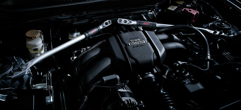 STI FLEXIBLE V BAR For SUBARU BRZ ZD6 ST20502Z2000 - Black Hawk Japan