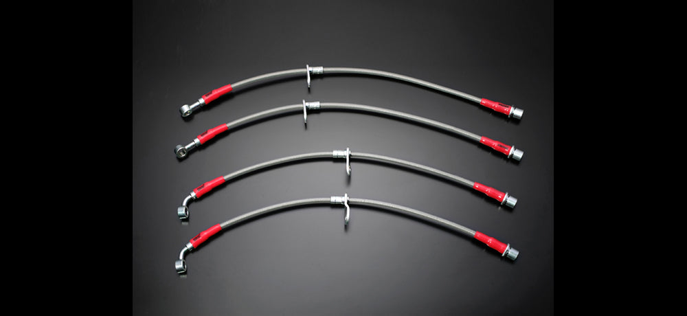 STI STAINLESS MESH BRAKE HOSE SET  For IMPREZA 5DooR (GH) ST26550ZR020