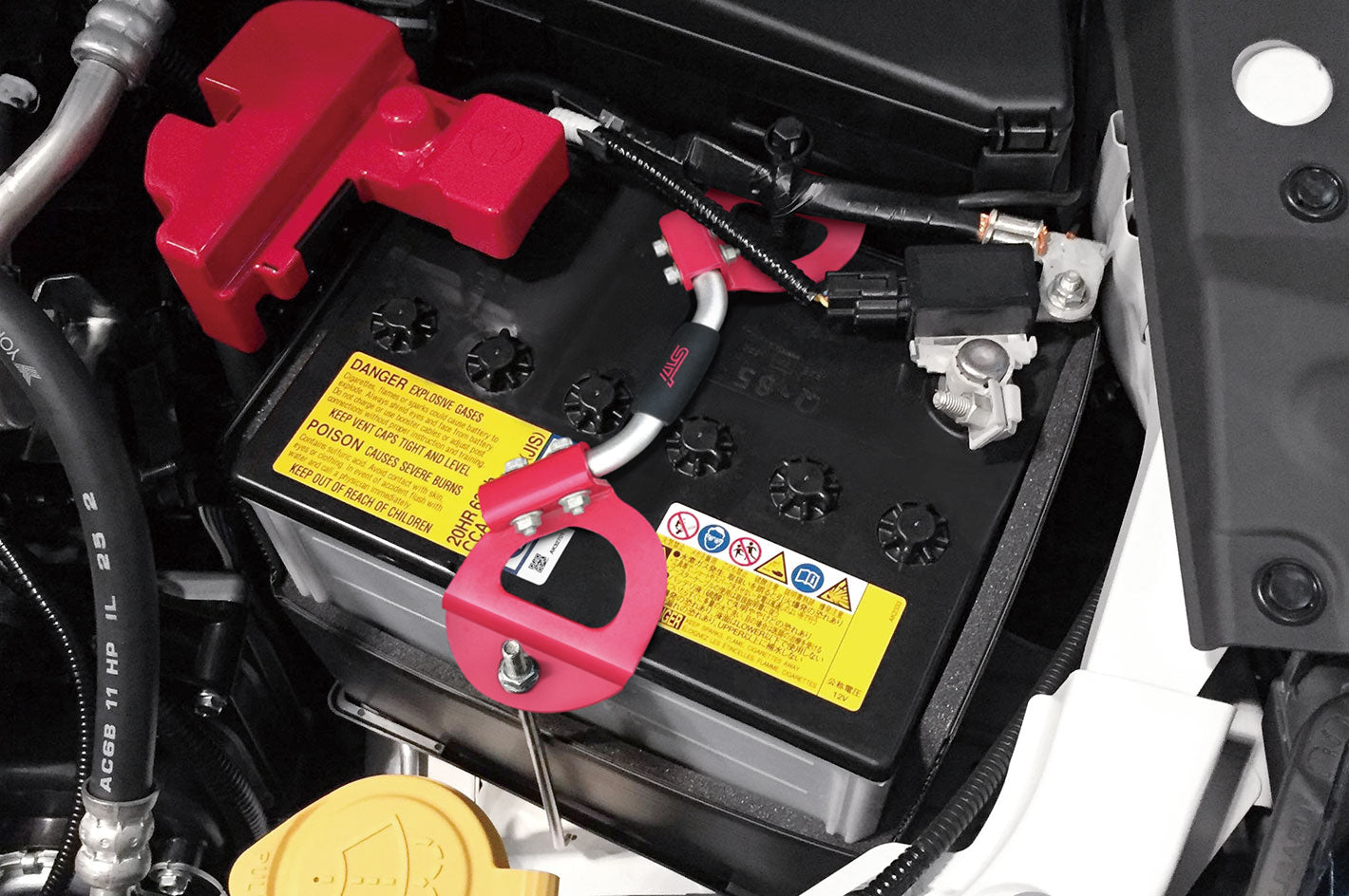 STI BATTERY HOLDER FOR SUBARU CROSSTREK GU ST82182ST000