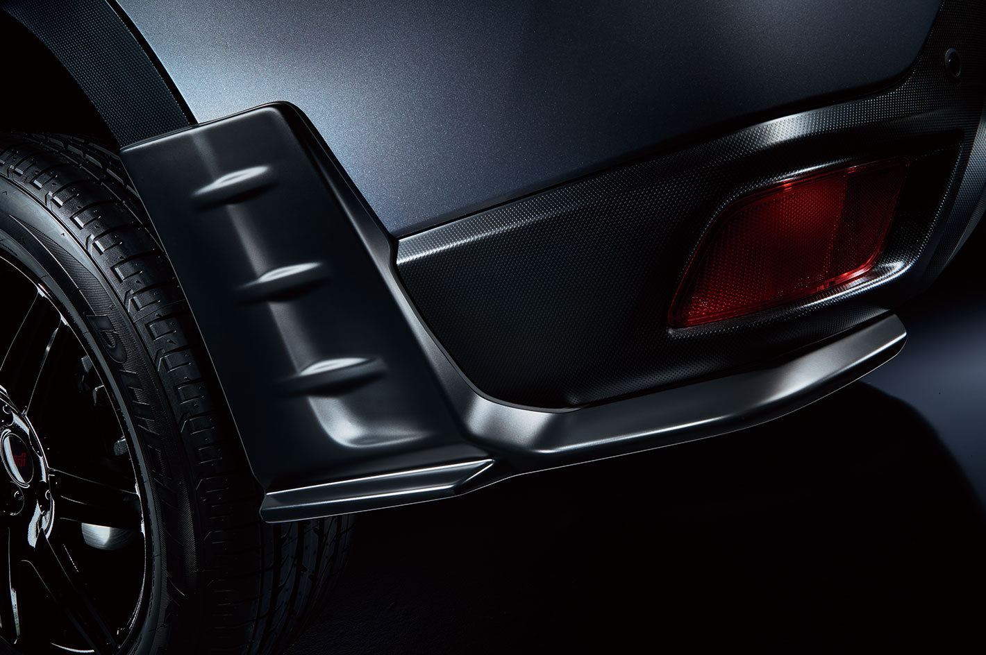 STI REAR SIDE UNDER SPOILER FOR SUBARU FORESTER SK ST96031SE000