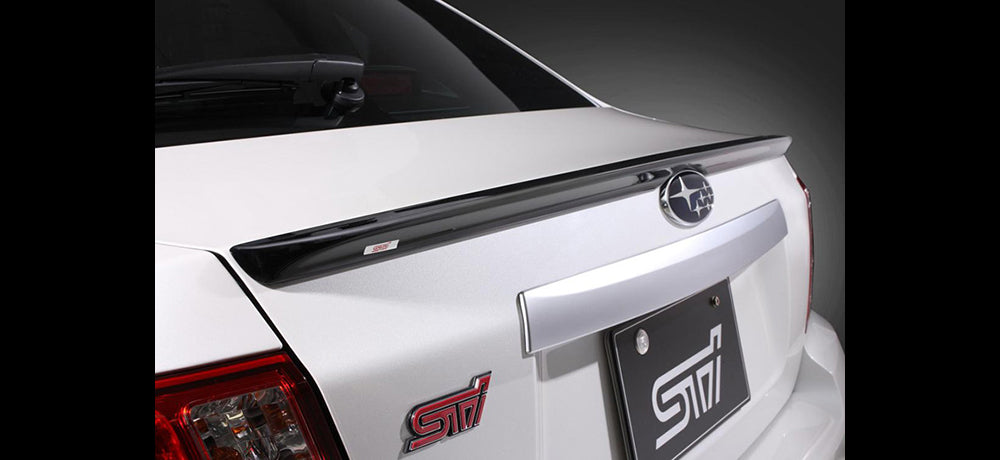 STI TRUNK SPOILER (S-BLACK)  For IMPREZA 4DooR (GV) ST96050ZR440