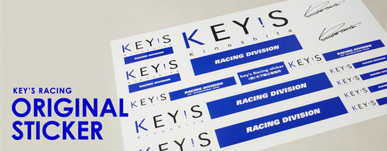 Key's Racing ORIGINAL STICKER   KeysRacing-OS