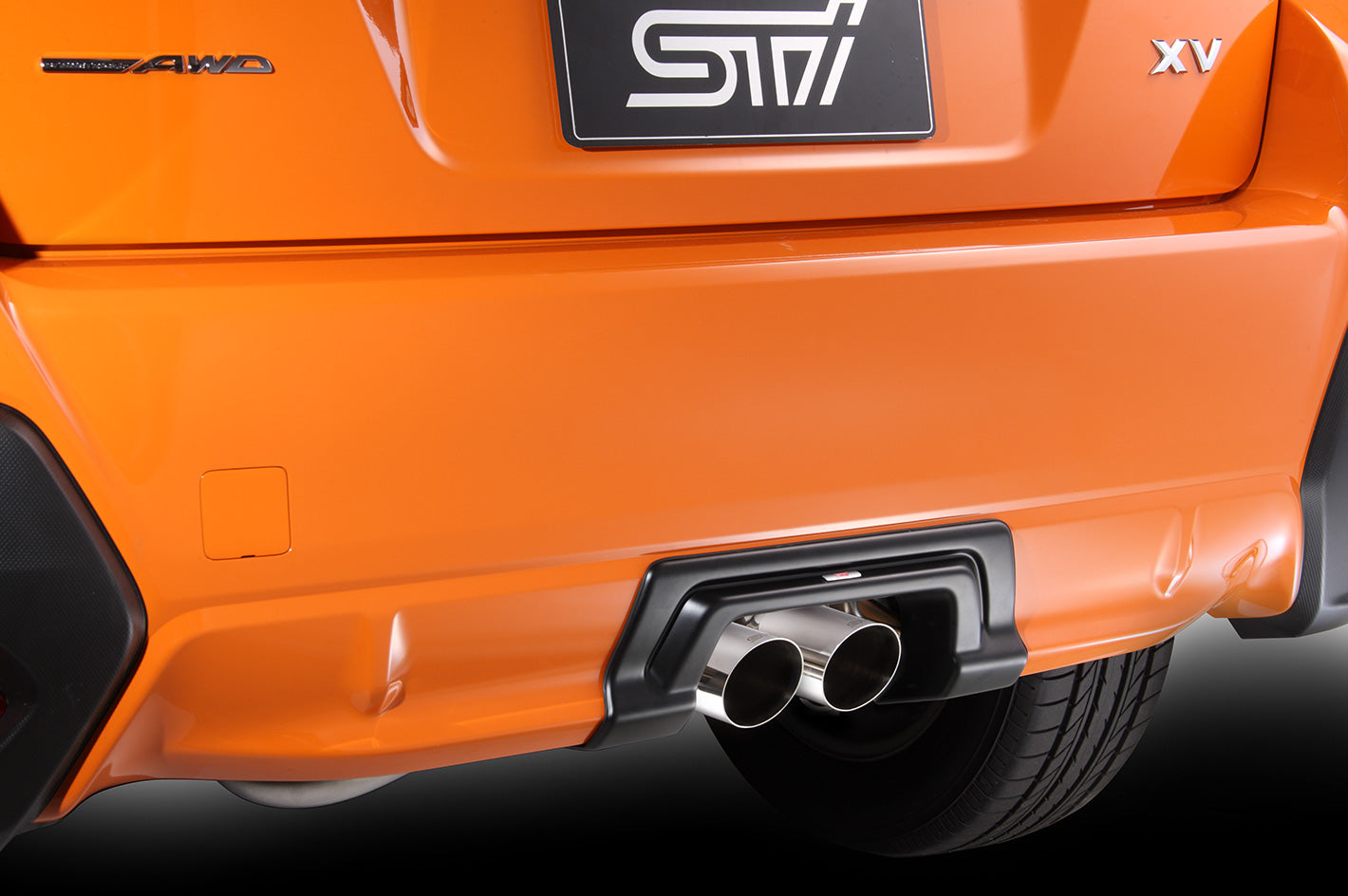 STI PERFORMANCE MUFFLER & GARNISH KIT FOR SUBARU SUBARU XV GT