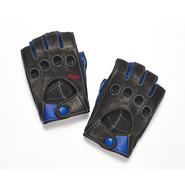 STI DRIVING GLOVES BLUE M CAR ACCESSORIES GOODS   STSG16100120