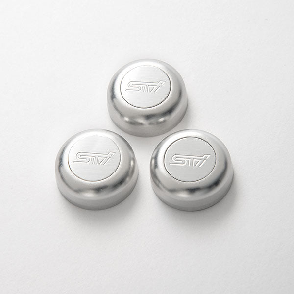 STI LICENSE PLATE BOLT COVER THREE SET CAR ACCESSORIES GOODS   STSG17100830