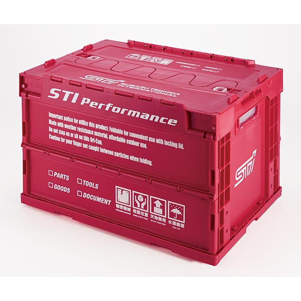 STI FOLDING CONTAINER M CHERRY RED VER. M LIFE STYLE GOODS    STSG18100090