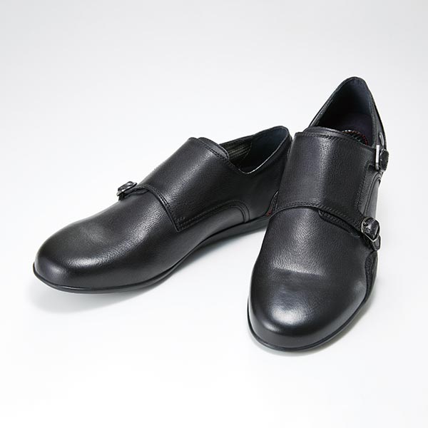 STI DRIVING SHOES DOUBLE MONK (SAPPHIER BLACK) SAPPHIER BLACK For STSG19101460