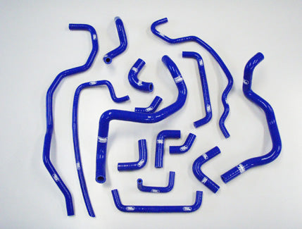 SAMCO SPORT ANCILLARY HOSE KIT GREEN FOR SUBARU WRX-STI VAB 40TCS464-ANC-STI-JDM-GREEN