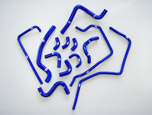 SAMCO SPORT HEATER HOSE KIT GUN METALLIC FOR SUBARU IMPREZA GDB (WRX STI C・D) 40TCS521-ANC-J-GUN-METALLIC