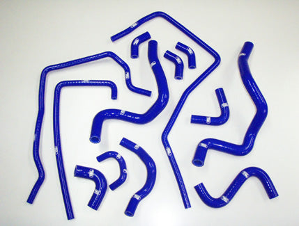 SAMCO SPORT ANCILLARY HOSE KIT GUN METALLIC FOR SUBARU IMPREZA GDB (E~GTYPE) 40TCS523-ANC-JDM-GUN-METALLIC