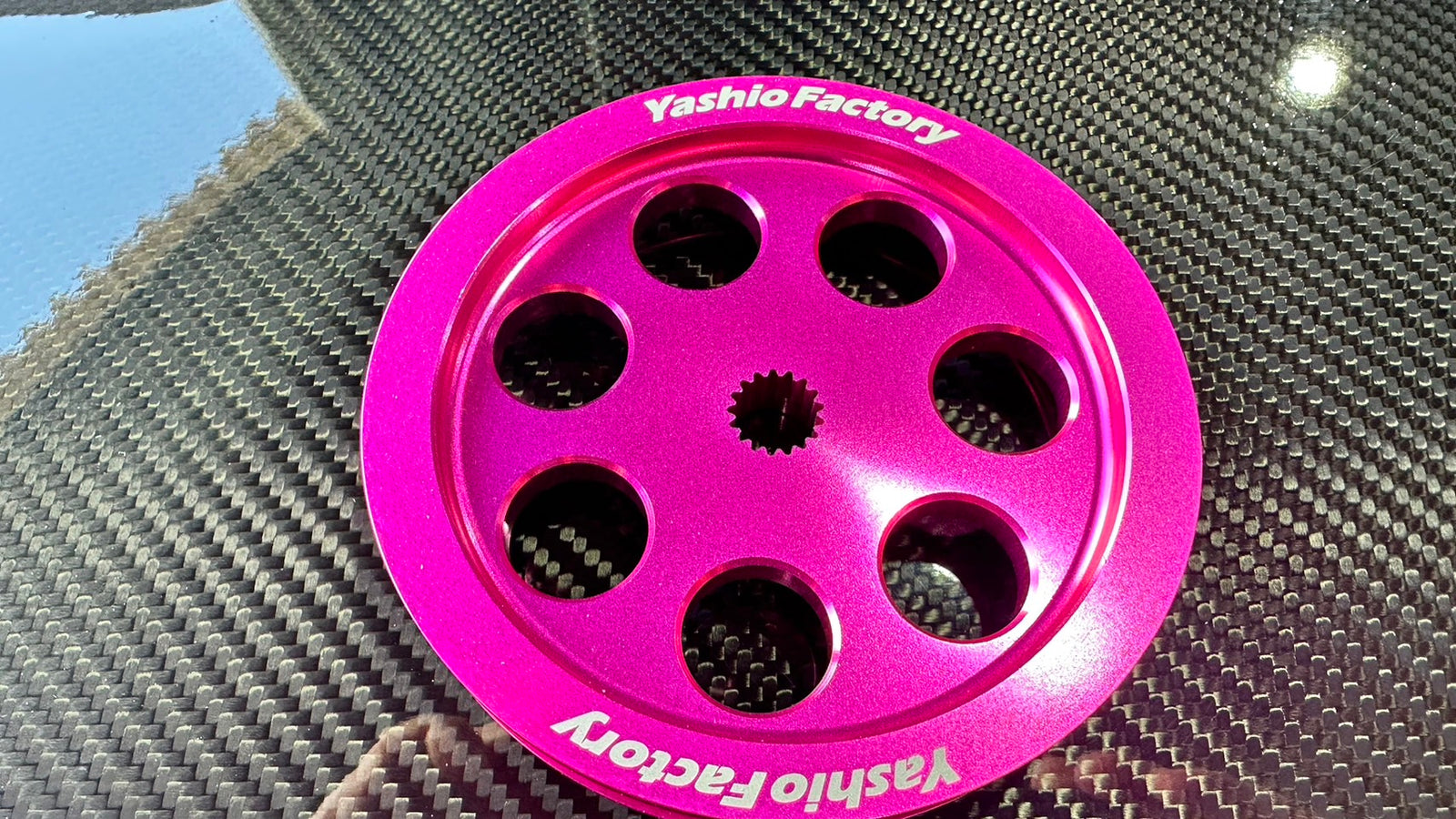 YASHIO FACTORY POWER STEERING PULLEY FOR NISSAN SILVIA S13 S14 S15 180SX YASHIO-FACTORY-00100