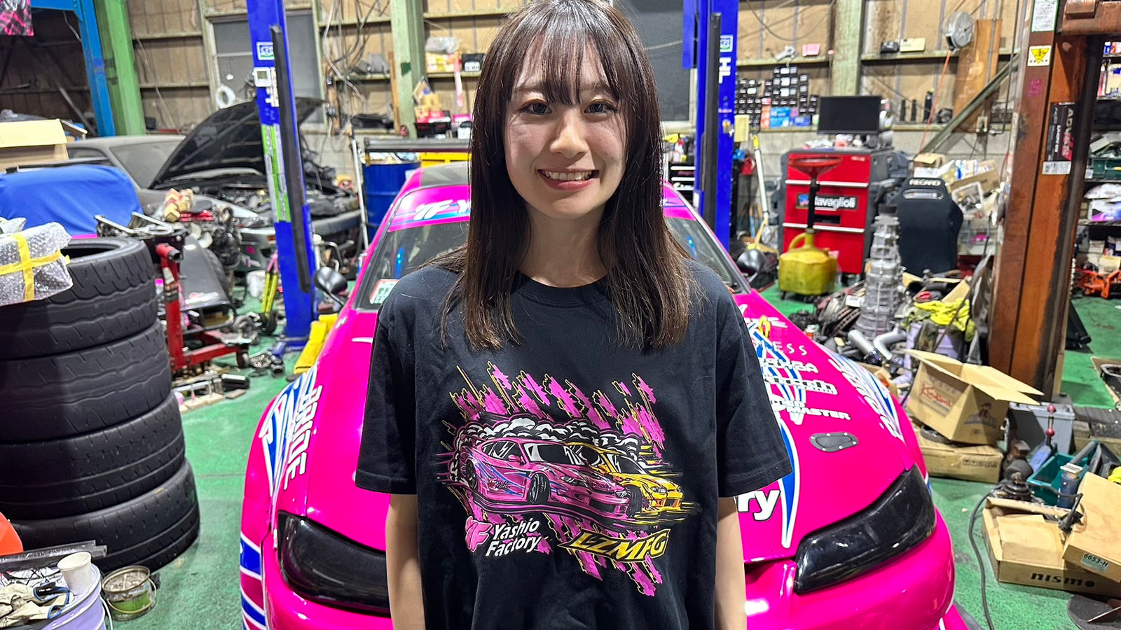 YASHIO FACTORY X LZMFG COLLABORATION T-SHIRT 2023 XL YASHIO-FACTORY-00095