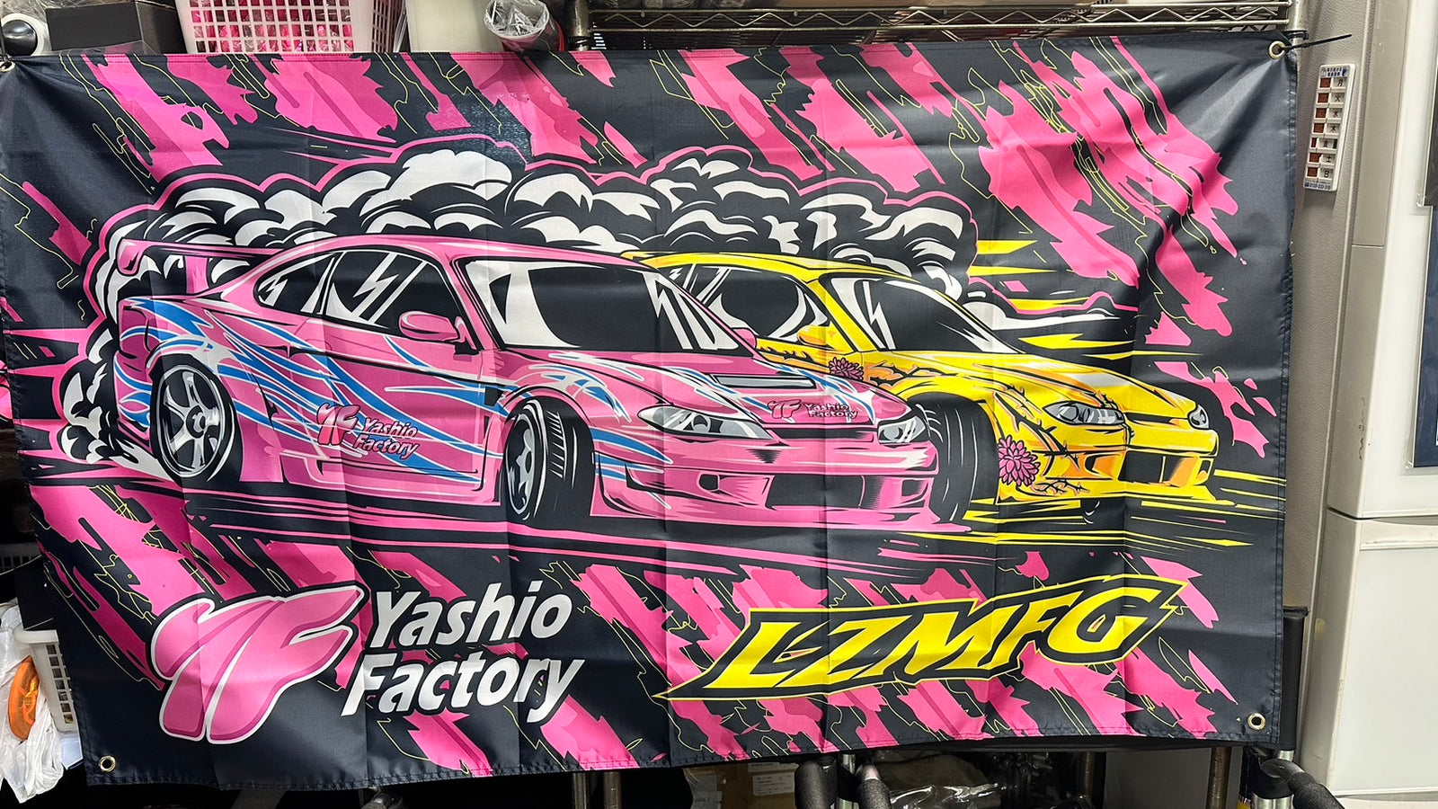 YASHIO FACTORY X LZMFG COLLABORATION BANNER YASHIO-FACTORY-00091