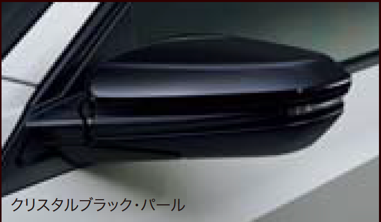 HONDA DOOR MIRROR COVER BLACK PEARL  For HONDA CIVIC TYPE R FK8 08R06-TGH-020