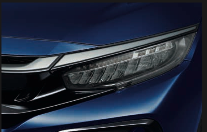 OEM HONDA 08F21TGG000B FRONT GRILLE GARNISH SILVER 08F21-TGG-000B