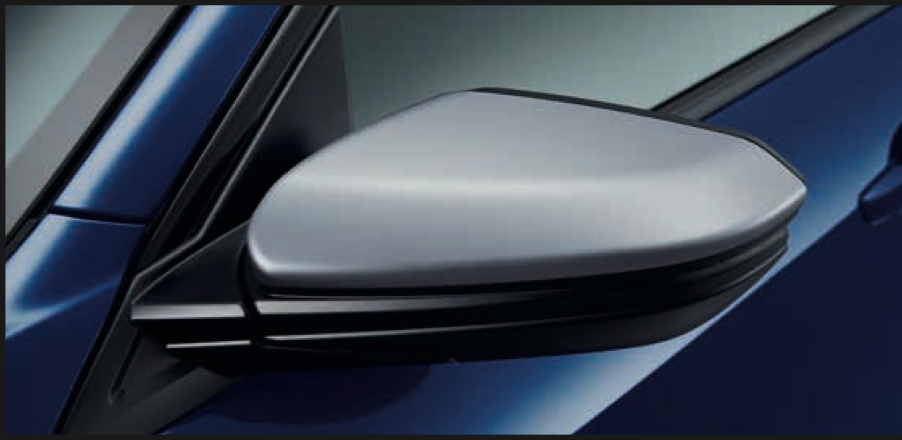 OEM HONDA 08R06TEA040 DOOR MIRROR COVER SILVER 08R06-TEA-040