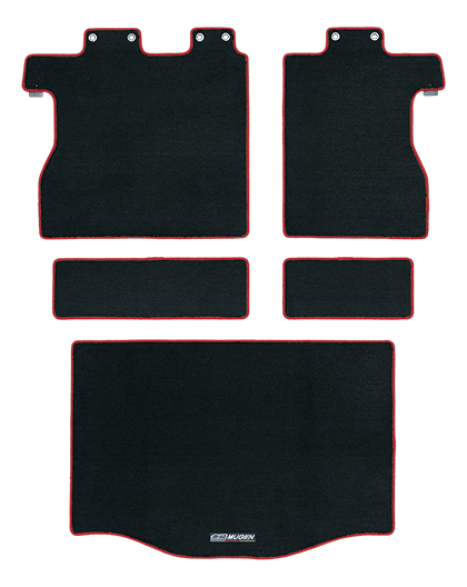 MUGEN Sports Luggage Mat black-red  For FIT JAZZ GK3 GK4 GK5 GK6 GP5 GP6 08P11-XMK-K1S0-RD